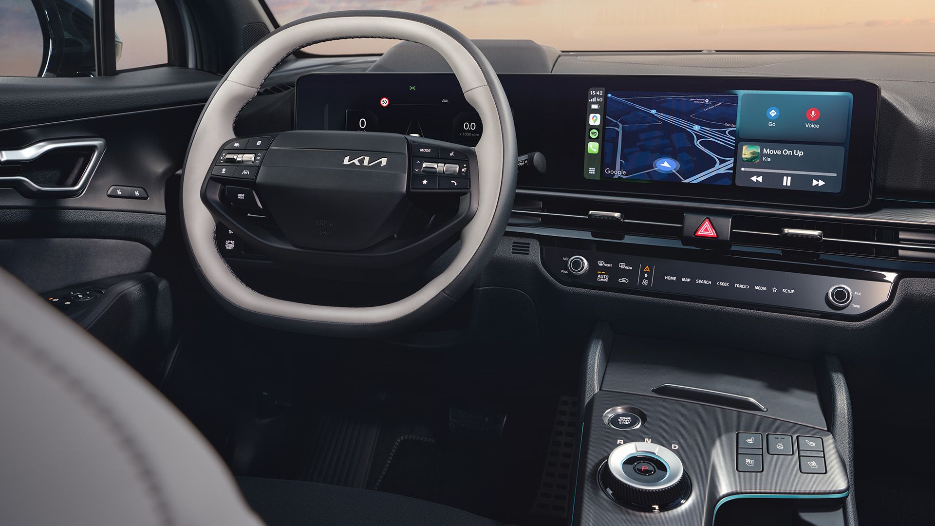 Kia Sportage mit neuem 2-Speichen-Lenkrad